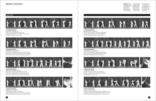 Sample pages from Hapkido Manuals by Marc Tedeschi, an invaluable series of concise affordable study-guides summarizing all Hapkido belt ranks, from novice to master-level.