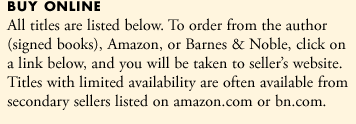 How to buy Marc Tedeschi's books; links to buy online