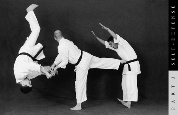 Sample pages from 'Hapkido', the most comprehensive book ever written on a single martial art; 1136 pages, 9000 photos, 2000 martial techniques.