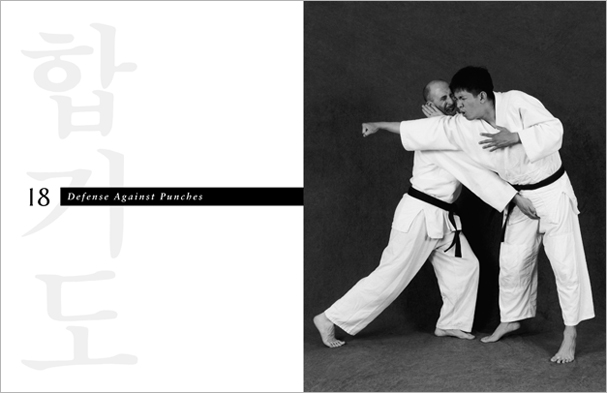 Sample pages from 'Hapkido', the most comprehensive book ever written on a single martial art; 1136 pages, 9000 photos, 2000 martial techniques.