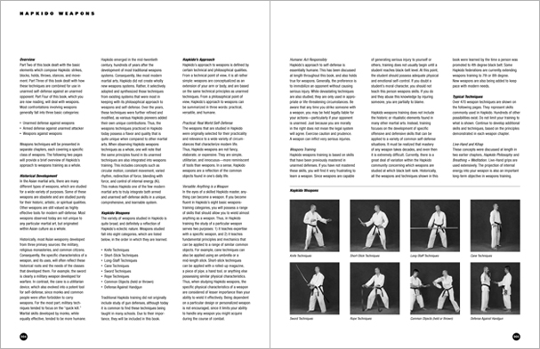 Sample pages from 'Hapkido', the most comprehensive book ever written on a single martial art; 1136 pages, 9000 photos, 2000 martial techniques.