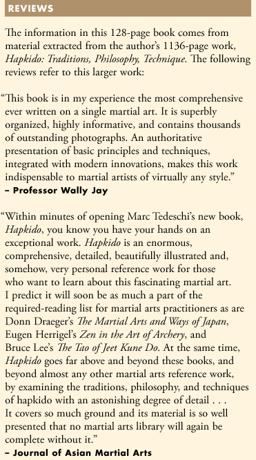 Reviews of Marc Tedeschi's book 'Hapkido: Traditions, Philosophy, Technique'