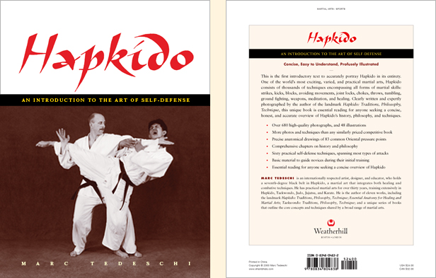 Sample pages from 'Hapkido: An Introduction to the Art of Self-Defense', the first introductory text to provide a concise overview of Hapkido in its entirety, with essential material for novices.