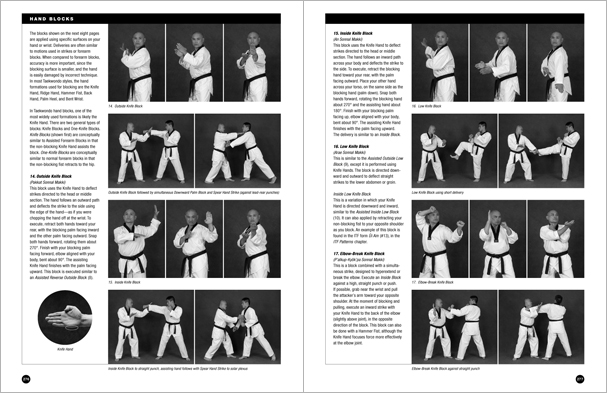 Sample pages from 'Taekwondo', the most comprehensive book ever written on the world's most popular martial art; 896 pages, 8600 photos, Traditional and Olympic-Style.