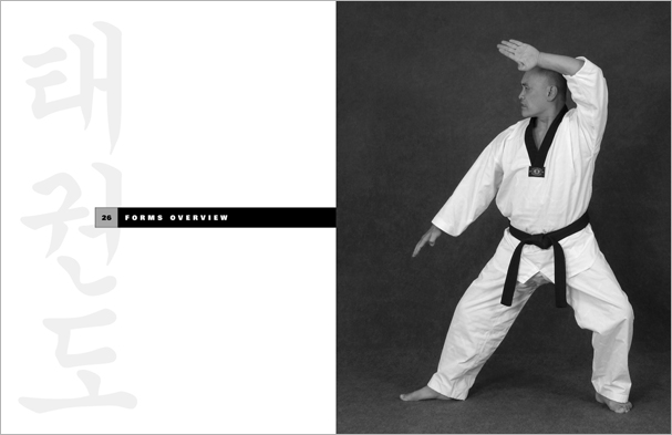 Sample pages from 'Taekwondo', the most comprehensive book ever written on the world's most popular martial art; 896 pages, 8600 photos, Traditional and Olympic-Style.