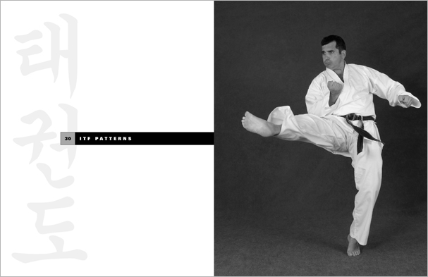 Sample pages from 'Taekwondo', the most comprehensive book ever written on the world's most popular martial art; 896 pages, 8600 photos, Traditional and Olympic-Style.