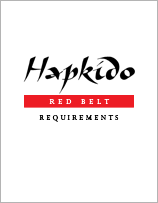 Hapkido Manuals 4: Red Belt Requirements
