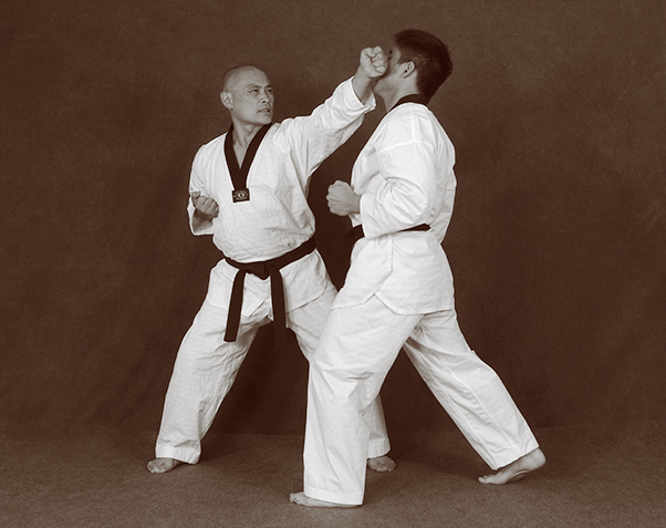 Hapkido photos of Master Marc Tedeschi performing Hapkido techniques